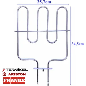 Termikel-Ariston Franke Alt Fırın Rezistansı 220VOLT 1300 Watt