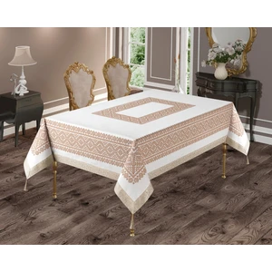 Pusula Home Kristal Gold Kolay Temizlenebilir Leke Tutmaz Dertsiz Masa Örtüsü