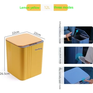 Eva Store1 12L Akıllı Otomatik Algılamalı Çöp Tenekesi Kapaklı (Yurt Dışından)