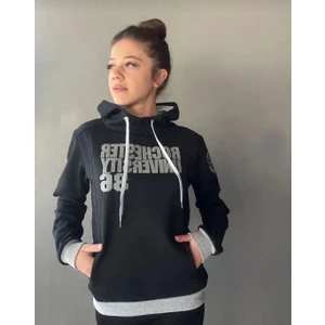 Kapüşonlu Içişardonlu Baskılı Unısex Sweat