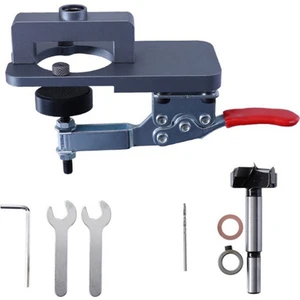 Ağaç Işleme 35MM Delik Açıcı Menteşe Açıcı Kapı Dolapları Menteşe Bulucu Ahşap Çalışma Delik Delme Kılavuzu Bulucu (Yurt Dışından)