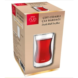 Nuo WW-CTD014 Çift Cidarlı Çay Bardak 110 ml