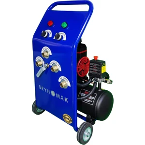 Havalı Petek Temizleme Makinesi Çift Yönlü 1,2 Hp 2100 Devir