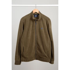 ADAM BOXES Tam Fermuarlı Polar Ceket N-Alimo - Haki