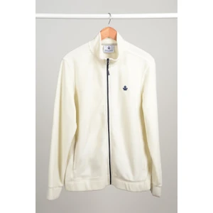 ADAM BOXES Tam Fermuarlı Polar Ceket N-Alimo - Ekru