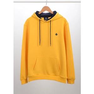 ADAM BOXES Kapüşonlu Sweatshirt N-Siangela - Sarı