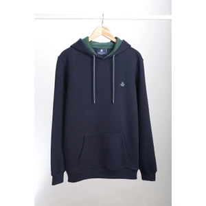 ADAM BOXES Kapüşonlu Sweatshirt N-Siangela - Lacivert