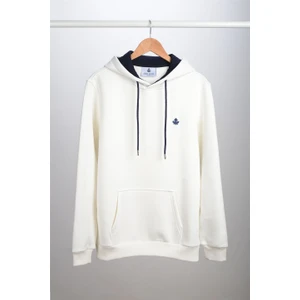 ADAM BOXES Kapüşonlu Sweatshirt N-Siangela - Ekru