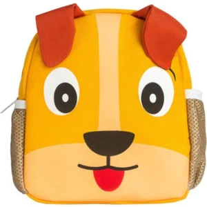 Zuzu Bags Unisex Sarı Köpek Baskılı Kreş Çantası 1-4 Yaş 21x21x8 cm Eğlenceli Tasarım
