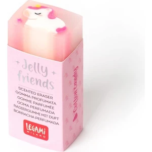 Jelly Friends Kokulu Unicorn Silgi – Pembe, Kompakt ve Kapaksız Tasarım, Tekli Paket