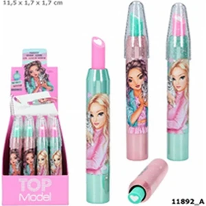 Top Model Büyük Ruj Silgi 11,5 x 1,7 x 1,7 cm Pembe Renkli Eğlenceli Tasarım