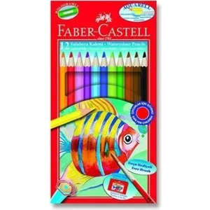 Faber Castell Aquarell Boya Kalemi 12 Li Karton Kutu