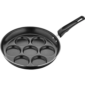 Sabit Saplı Pankek Tava - 7 Gözlü Pancake Tavası