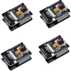 4'lü Paket ESP32-CAM Wifi Bluetooth Kartı ESP32-CAM-MB Mikro Usb'den Seri Bağlantı Noktasına CH340G, OV2640 2mp Kamera Modülü ile (Yurt Dışından)