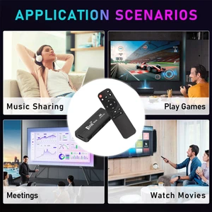 TV98 Tv Stıck 1g+8g ANDROID12.1 2.4g 5g Wifi Android Akıllı Tv Kutusu 4K 60FPS Set Üstü Kutusu (Yurt Dışından)