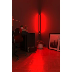 LED Abajur Aplik Gece Lambası Rgb Lambader 16 Renkli Uzaktan Kumandalı Işık 4 Animasyonlu