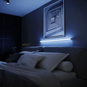 Uzaktan Kumandalı LED Lambader Yatak ve Tv - 4 Animasyon 16 Renk Rgb Çok Renkli