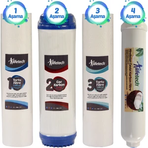 LifeTech 4 Aşama Filtre Seti