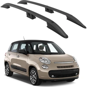 Fiat 500L 2013-2023 Turtle Crown Tavan Çıtası Siyah
