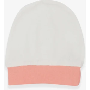 Yenidoğan Bebek Şapkası Ekru