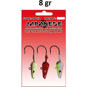 Japanese Jig Head Zoka Seti 3'lü 8gr