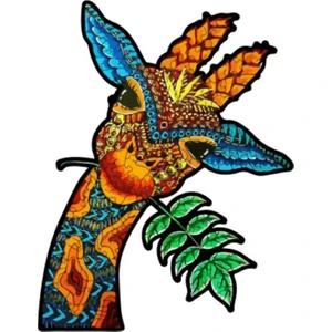 3 D Ahşap Hayvan Puzzle Züraha Model