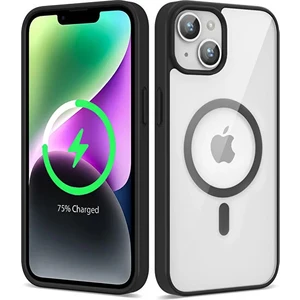Care Case Apple iPhone 13 Magsafe Wireless Şarj Özellikli Silikon 2mm Kamera Çıkıntılı Kılıf
