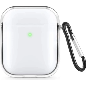Air-Podss 1. Nesil / 2. Nesil Kılıf Transparent Clear Soft Şeffaf