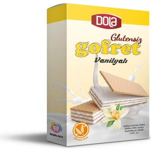 Glutensiz Vanilyalı Gofret 100 gr Gluten Free