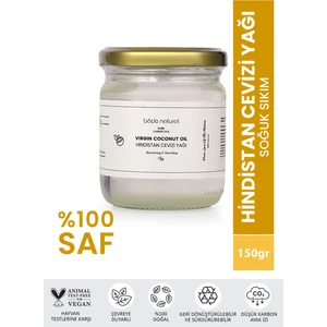 Bade Natural Hindistan Cevizi Yağı Soğuk Sıkım %100 Saf 150 g