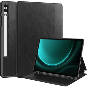 Samsung Galaxy S9 Fe Plus Için Otomatik Uyandırma Uyku Özellikli Darbeye Dayanıklı Deri Tablet Kılıfı (Yurt Dışından)