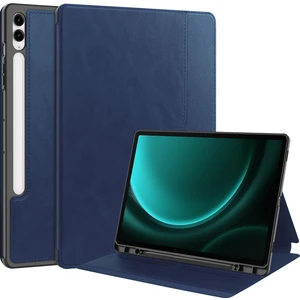 Samsung Galaxy S9 Fe Plus Için Otomatik Uyandırma Uyku Özellikli Darbeye Dayanıklı Deri Tablet Kılıfı (Yurt Dışından)