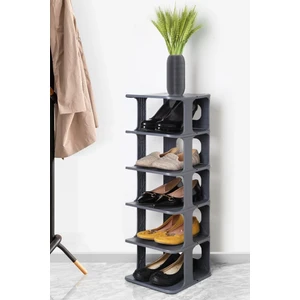 Lüx 5 Katlı Ayakkabılık Düzenleyici Organizer(Gri)