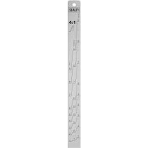 Akrilik Astar 4+1 ve 5+1 Karıştırma Ölçü Çubuğu 30CM