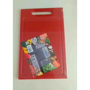 Poliyetilen Kesme Tahtası 40×25×1 cm Kırmızı