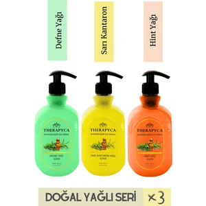 Aromaterapik Sıvı Sabun 500 ml - Doğal Yağ İçeren 3’lü Seri