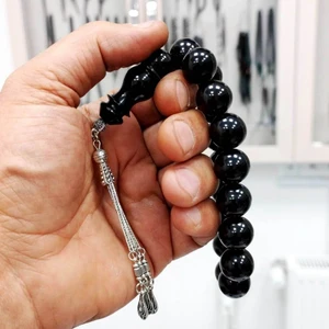 Küre Kesim Oltu Taşı Efe Tesbih 15 mm