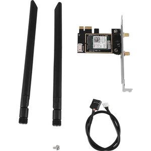 AC7260 7260NGW Wifi Kartı 2.4g/5g 867 Mbps 802.11AC + Bluetooth Kablosuz Kart Adaptörü Pcıe Adaptörü 2X8DB Anten ile (Yurt Dışından)