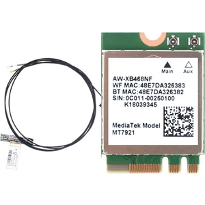 MT7921 Wıfı6 2.4g 5g Gigabit Ağ Kartı Masaüstü Bilgisayar Dizüstü Dahili Anten ile Dahili Kablosuz Ağ Kartı (Yurt Dışından)