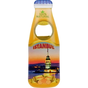 Dünyadan Hediyeler Istanbul Temalı Magnet Şişe Açacak