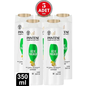 Doğal Sentez Güç ve Parlaklık Şampuan 350 ml x 5 Adet