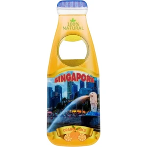 Dünyadan Hediyeler Singapur Temalı Magnet Şişe Açacak