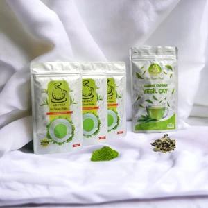 Karadeniz Matcha Çayı 50 Gram 3'lü (Saf Matcha  ) + 1 Kutu Gurme Yaprak Yeşil Çay