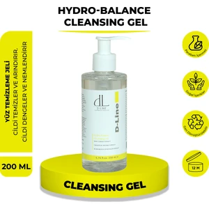Hydro-Balance Cleansing Gel, Derinlemesine temizlik, Gözenekleri temizleme, Kozmetik, Makyaj temizliği, Yüz Temizleme Jeli
