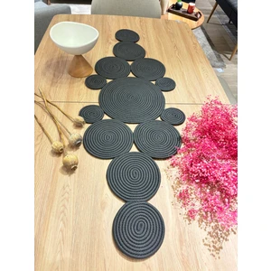 Mavaux Mars Doğal Jüt, Desenli Runner