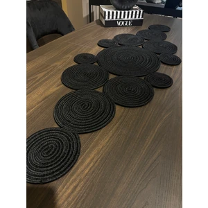 Mavaux Mars Doğal Jüt, Desenli Runner