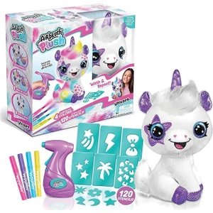 Mega Oyuncak Airbrush Plush Peluş Unicorn OFG228