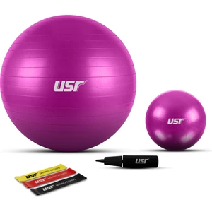 USR 652M 25+65 Cm Pilates Topu + Pompası + 3 Micro Bant
