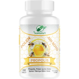 Propolis Polen Arı Sütü 100 Tablet