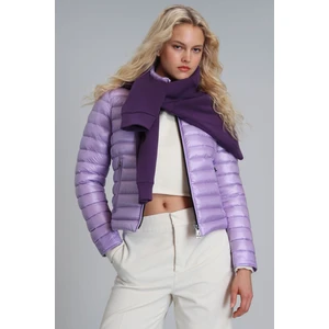 Mary Kaz Tüyü Kadın Mont Siyah